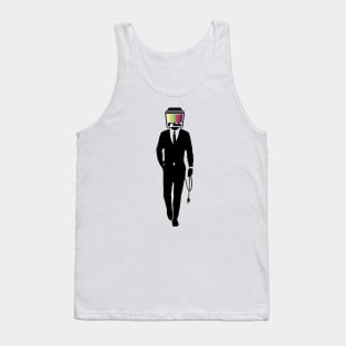 TV Head Man (light version) Tank Top